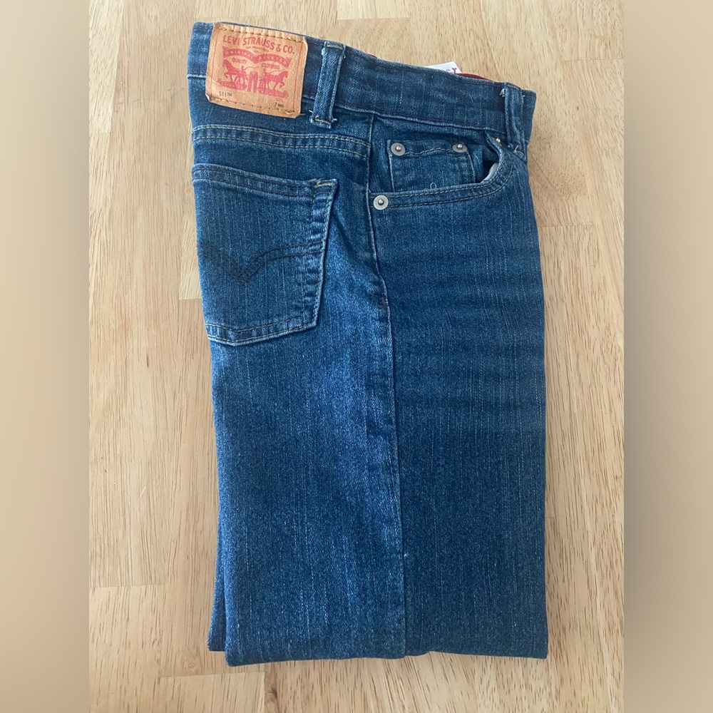 Levi’s 511 Kids Size 7 Reg